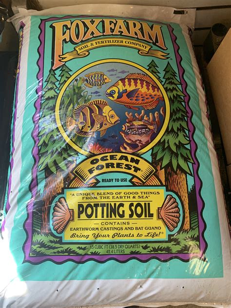 Fox Farms Ocean Forest Potting Soil 15 Cu Ft Bag — Plant Place Nursery