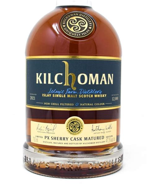 Kilchoman Px Sherry Cask Matured Islay Single Malt Scotch