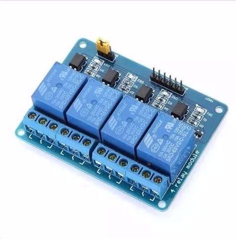 Módulo Shield Relé 4 Canais 5 V Arduino Raspberry Pi Pic Arm R 20 89