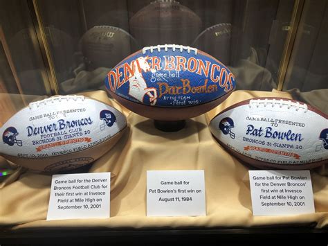 Denver Broncos: Pat Bowlen Tribute at Broncos Stadium at Mile High ...