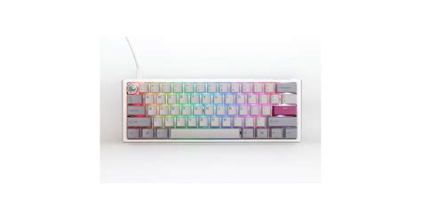 Ducky One Mist Grey Mini Toetsenbord Lichtgrijs Us Lay Out Cherry