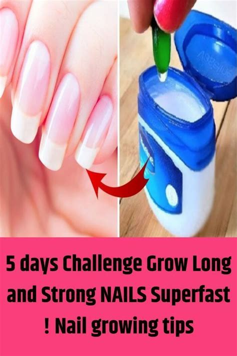 Grow Nails Faster In 5 Minutes How To Grow Nails Grow Nails Faster