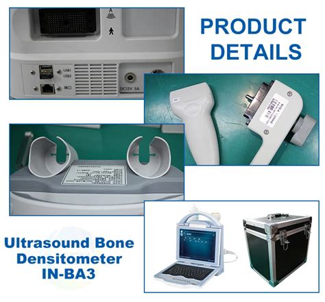 In Ba3 Laptop Automatic Bone Densitometer Ultrasonic Bone Densitometer