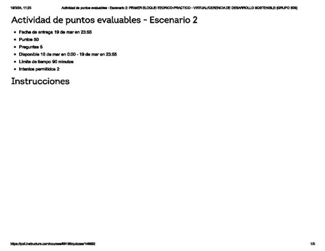 Sostenible Trabajo Gerencia De Desarrollo Sostenible Studocu