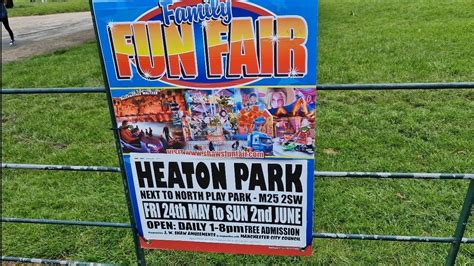 Heaton Park Manchester Fun Fair May 2024 Youtube