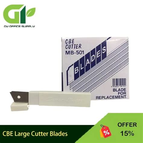 Gy Office Cbe Large Cutter Blade Replacement Mb 501 Lazada