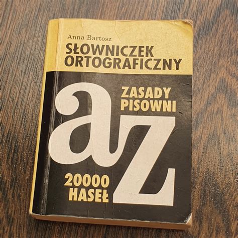 Ortograficzny Słownik Język Polskiego Niska cena na Allegro pl