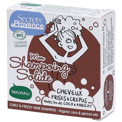 Secrets De Provence Shampooing Solide Cheveux Bouclés Frisés 85 g