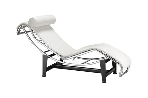 Le Corbusier Lounge Chair (White) | Lux Lounge EFR (888) 247-4411