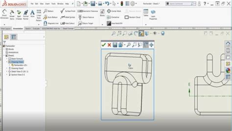 SOLIDWORKS How To Rotate Drawing Views In 3D