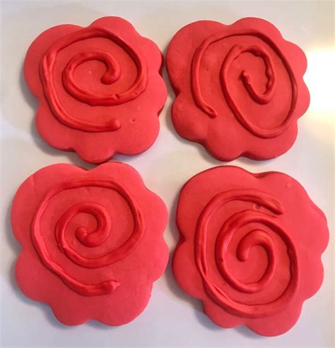 Red Rose Swirl Cookies Using The Sweet Sugarbelle Cutter Classic Elegant Delicious