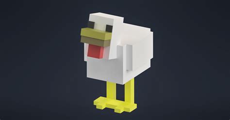 Minecraft Chicken By Pankyštof Download Free Stl Model