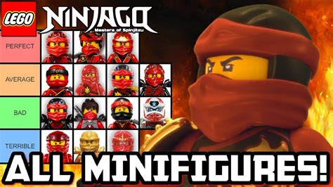 Every LEGO Ninjago Kai Minifigure 2011 2022 REVIEWED Atelier Yuwa