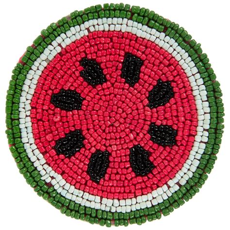 Watermelon Beaded Coaster Hobby Lobby