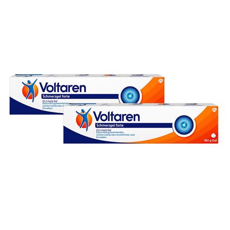 Voltaren Schmerzgel Forte 23 2 Mg G Gel Mit Diclofenac 2x180 G SHOP