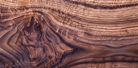 Natural Elegance Walnut Wood Texture Concept | Premium AI-generated image