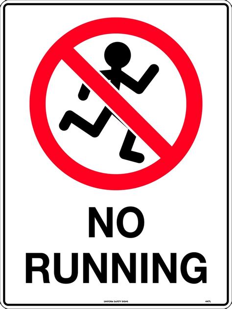 No Running Prohibition Uss