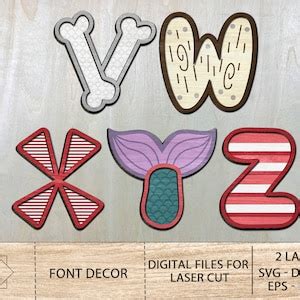 Pirate Alphabet Font Bundle Svg, Sweet Pirates Alphabet SVG , Alphabet Laser Cut Files , Pirate ...