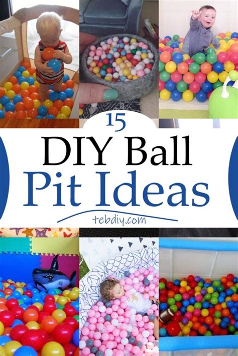 15 DIY Ball Pit Ideas For Kids To Enjoy - Teb DIY