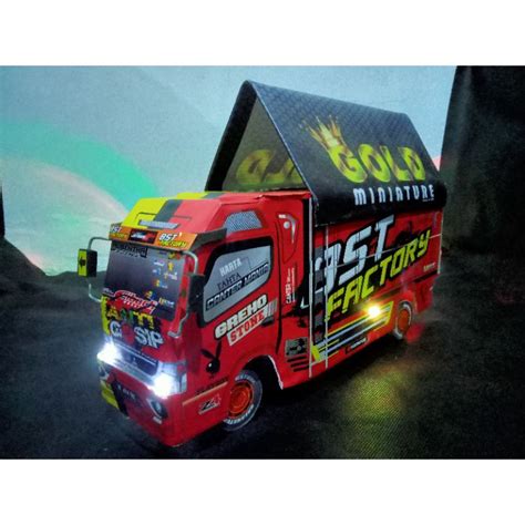 Jual Miniatur Truk Oleng Anti Gosip Ukuran P Jumbo Kabin Jungkit Dan