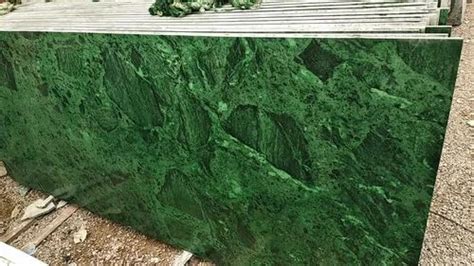 Polished Finish Green Marble Slab Thickness 10 15 Mm At Best Price In New Delhi