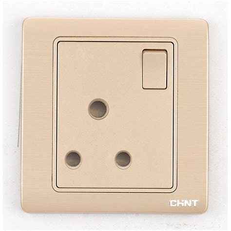 15A 250V 1 Gang 3 Pin Socket Outlet CHINT Malaysia