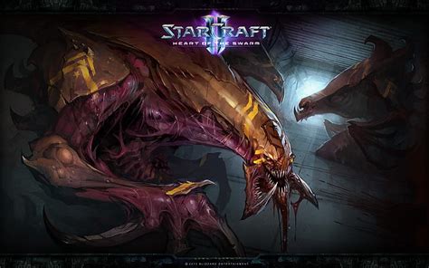 Hd Wallpaper Starcraft Zerg Heart Of The Swarm The Hydralisk