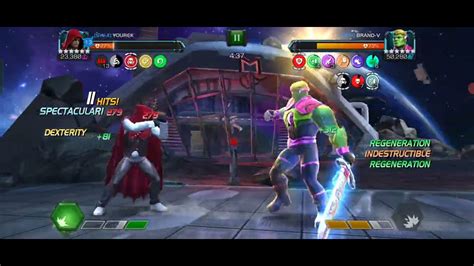 Alliance War Season 42 Node 49 Hood Vs Hulkling With Planetary Endurance Defense Tactic