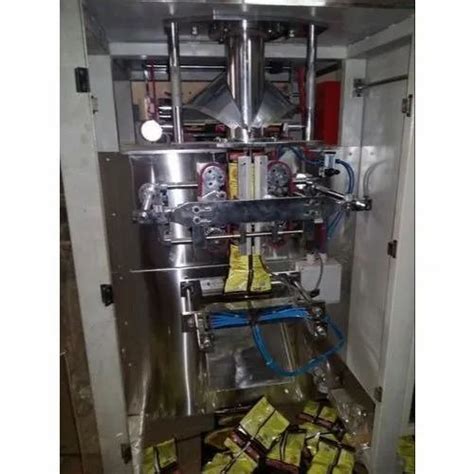 Pouch Food Automatic Collar Type Ffs Machine With Servo Auger Filler