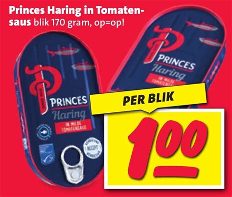 Princes Haring In Tomaten Saus G Aanbieding Bij Nettorama