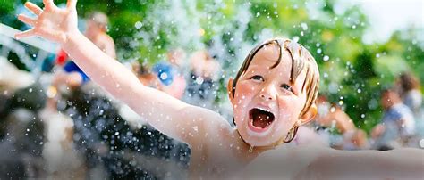 Warm Weather Will Keep Burlington Splash Pads Open One More Week Inhalton