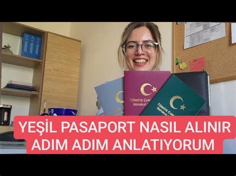 YEŞİL PASAPORT NASIL ALINIR ADIM ADIM ANLATIYORUM YouTube