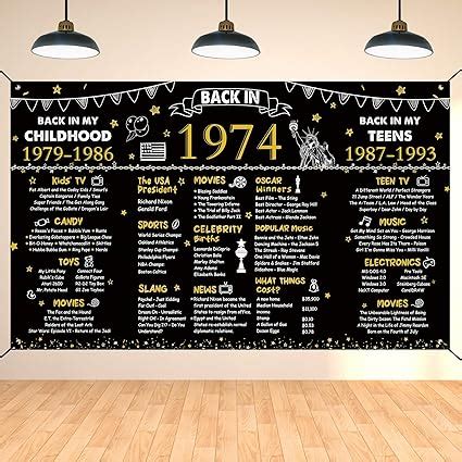 Amazon Darunaxy Th Birthday Black Gold Party Decoration Back In