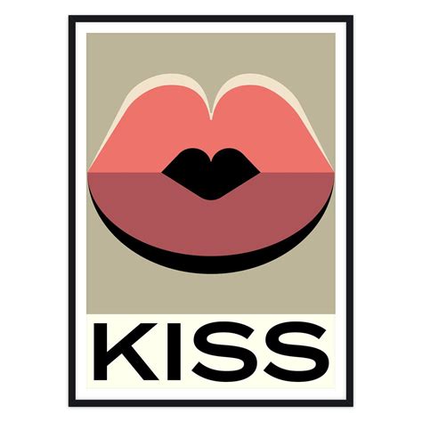 Lippen Kiss Poster Von Artvoll Connox Pop Art Poster Poster