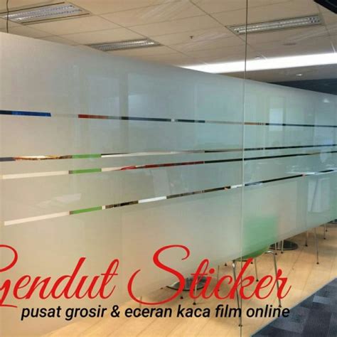 Jual Sticker Kacastiker Kacasanblas Polos Blur Kantorwindow Glass