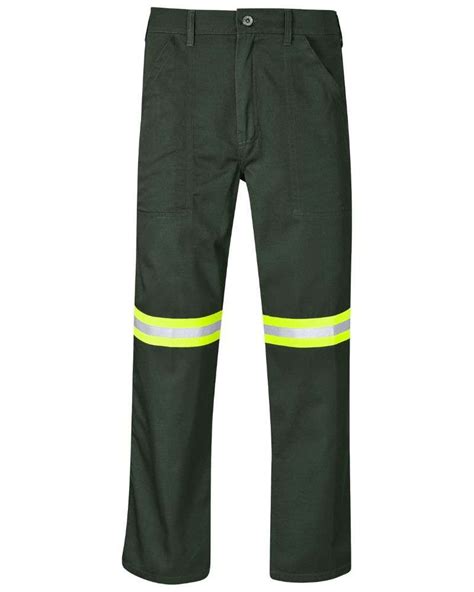 Site Premium Polycotton Pants Reflective Legs ZDI Safety PPE