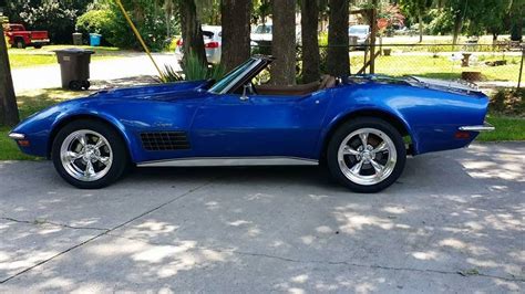 1971 Corvette With 17x8 Torq Thrust Ii Wheels