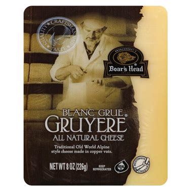 SuperMax BOARS HEAD GRUYERE CHEESE 8 OZ