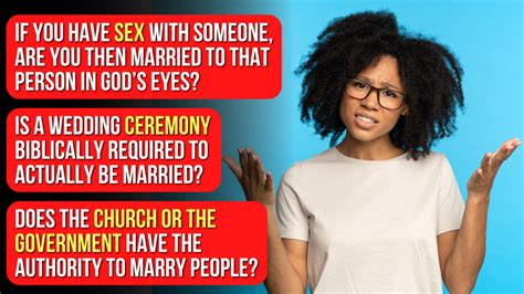 According To The Bible How Are You Actually Married In God’s Eyes Sex Ceremony License