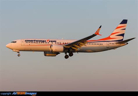 Boeing 737 8 MAX SmartWings OK SWC AirTeamImages