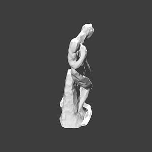 Standing Nude Male Figure Free 3d Model On Creazilla