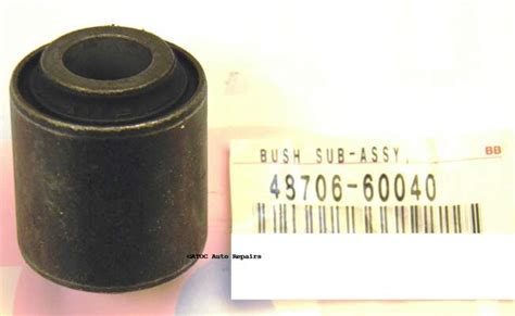 Oem Genuine Rear Pan Hard Rod Bush To Fit Toyota Landcruiser