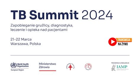 Tb Summit Zapobieganie Gru Licy Diagnostyka Leczenie I Opieka