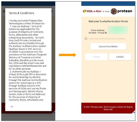 Face Aadhaar Esign