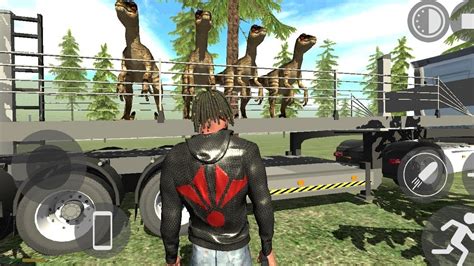 Transporting Dinasour From Jurassic Park Indian Bike Driving Simulator