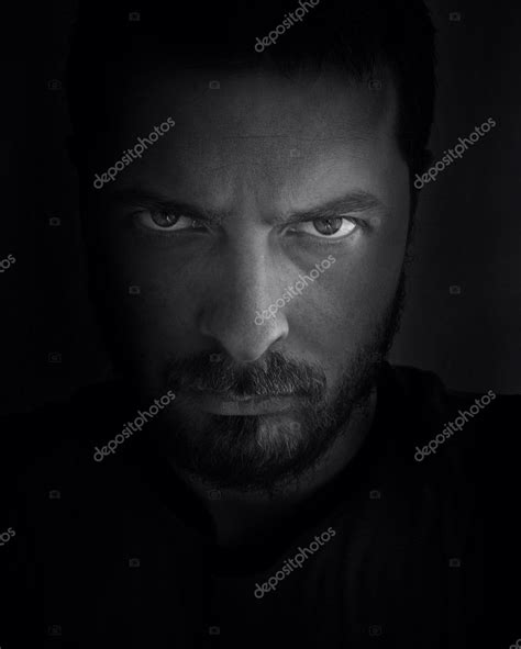 Scary face in the shadow Stock Photo by ©dundanim 4943032