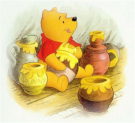 Winnie Pooh Comiendo Miel Pooh Dan Y Phil Imagenes De Pooh