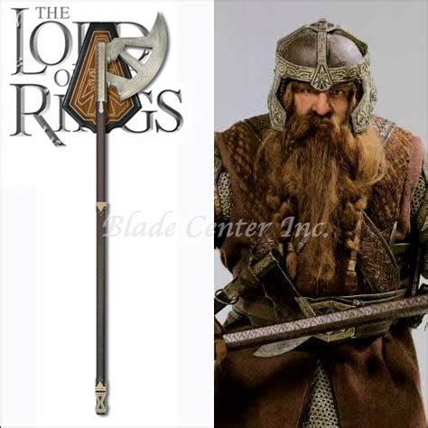 Other Collectible Swords Collectibles Walking Axe Of Gimli From Lotr