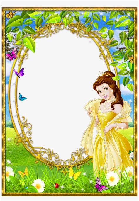 Princess Photo Frame Png - Free Transparent PNG Download - PNGkey