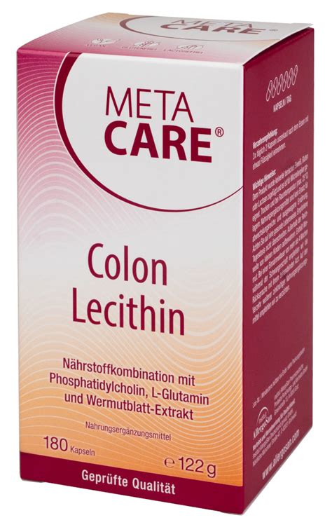 META CARE Colon Lecithin Kapseln 180 Stück online kaufen